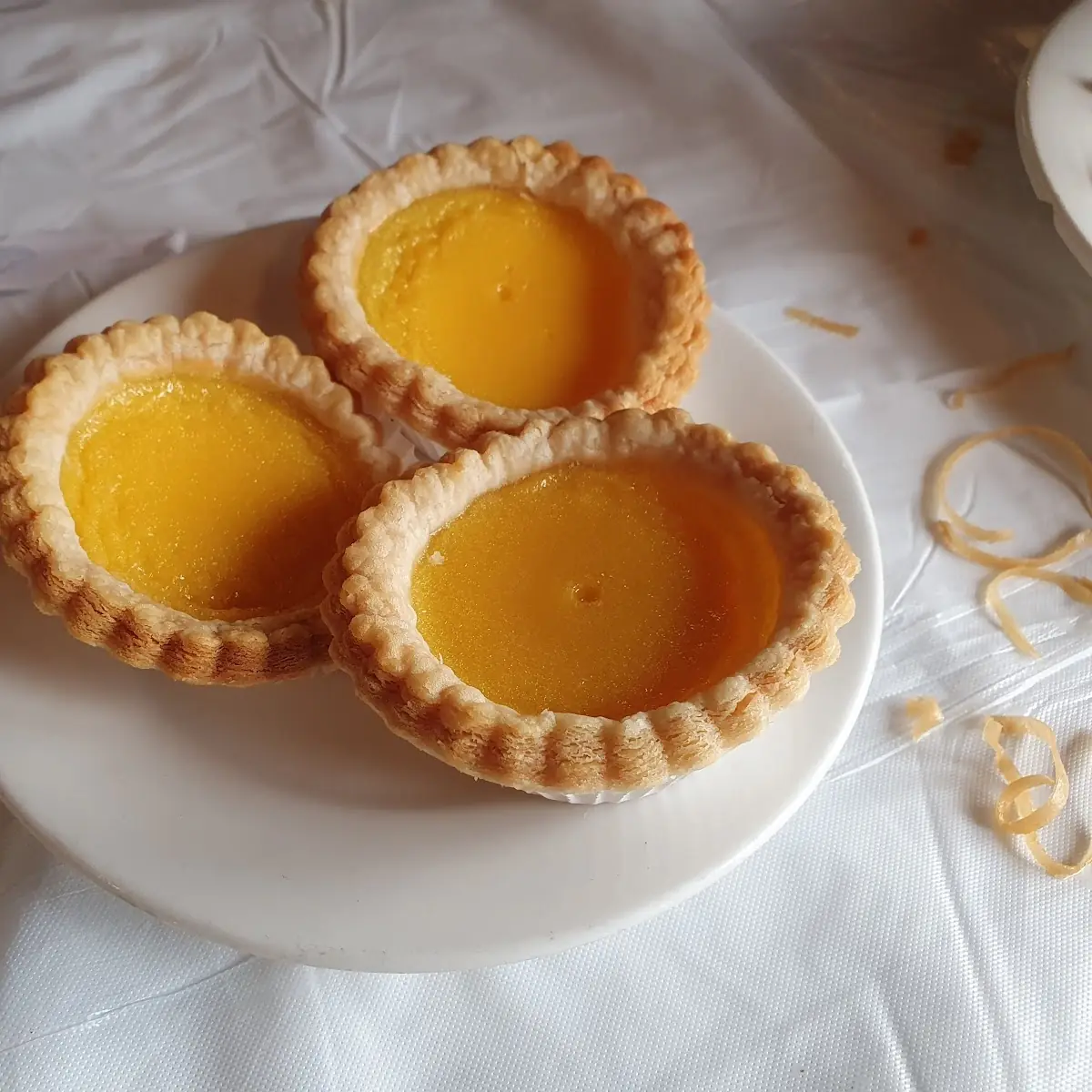 baked egg tart 3 -酥皮蛋撻